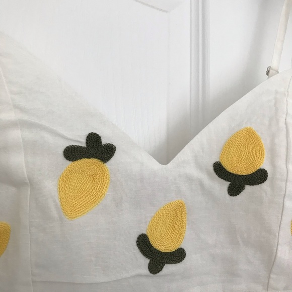 Red Carter Lemon Embroidered Top & Skirt - Picture 7 of 9